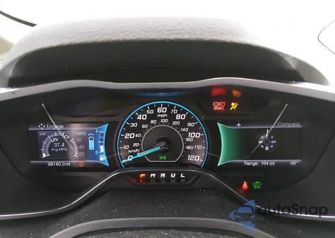 2016 Ford C-Max Hybrid Se z USA, uszkodzony, nr VIN 1FADP5AU8GL108943